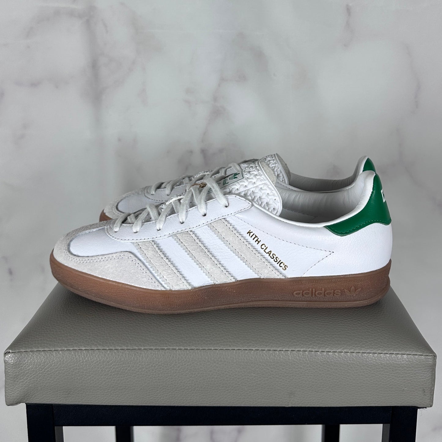 Adidas x Kith Classics Gazelle Indoor White/Green