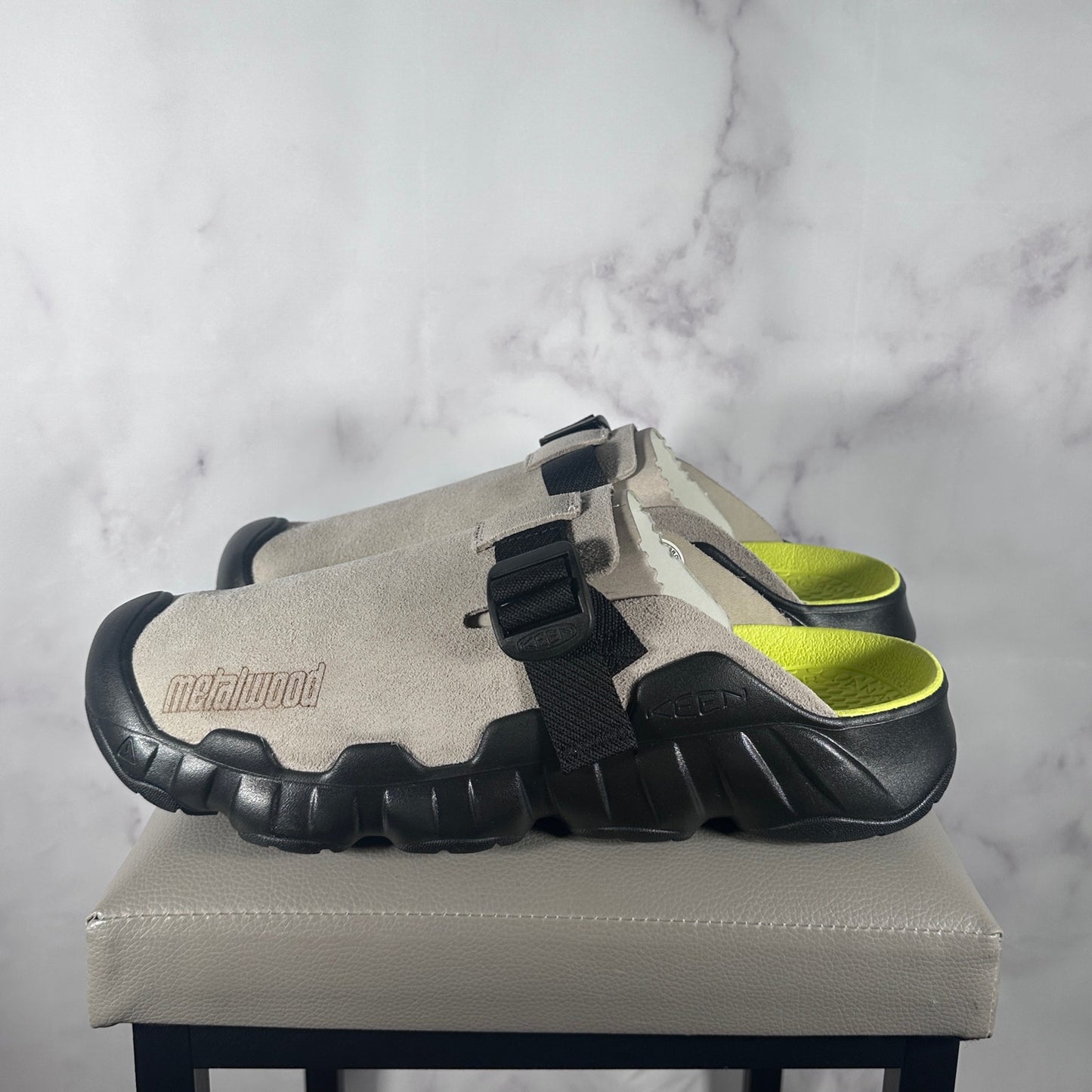 Keen x Metalwood Studio Hyperport Clog Taupe