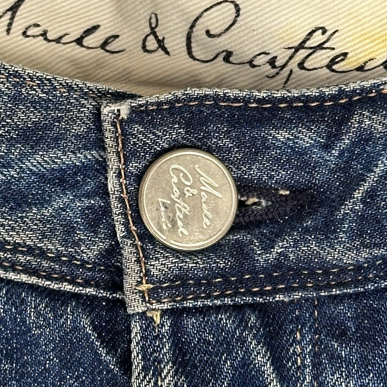 Levi’s Made & Crafted Taper Denim Blue Jeans