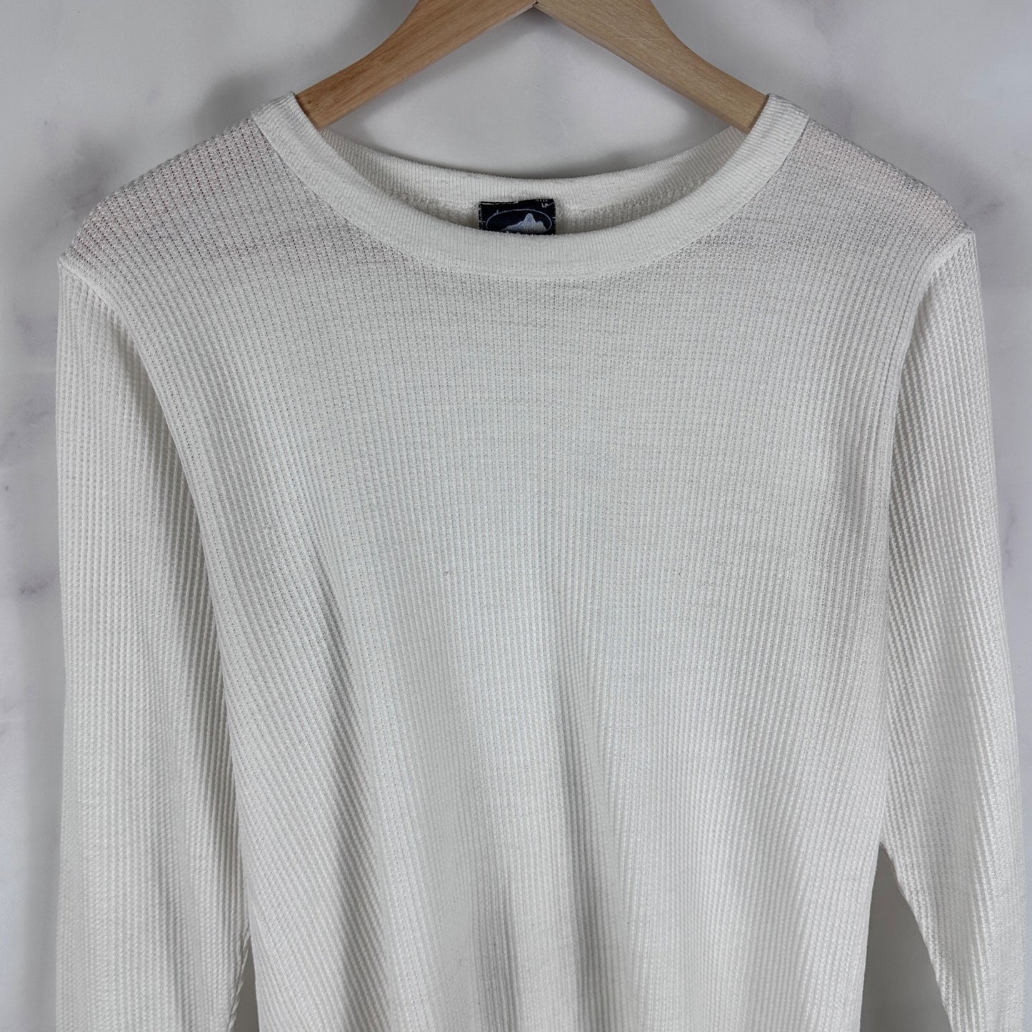 Vintage White Arctic Storm Thermal Longsleeve