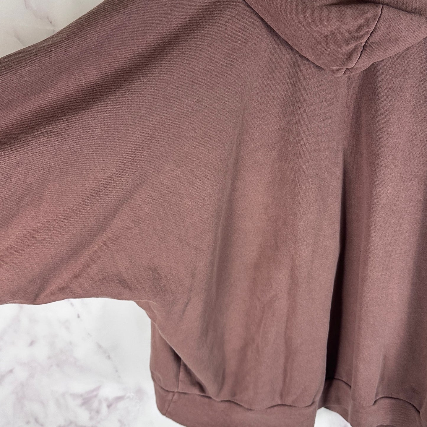 Los Angeles Apparel Mauve Oversized Wide Boxy Hoodie