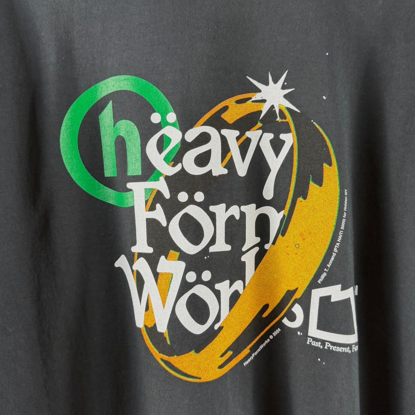 Hidden NY Heavy Form Works Black Tee