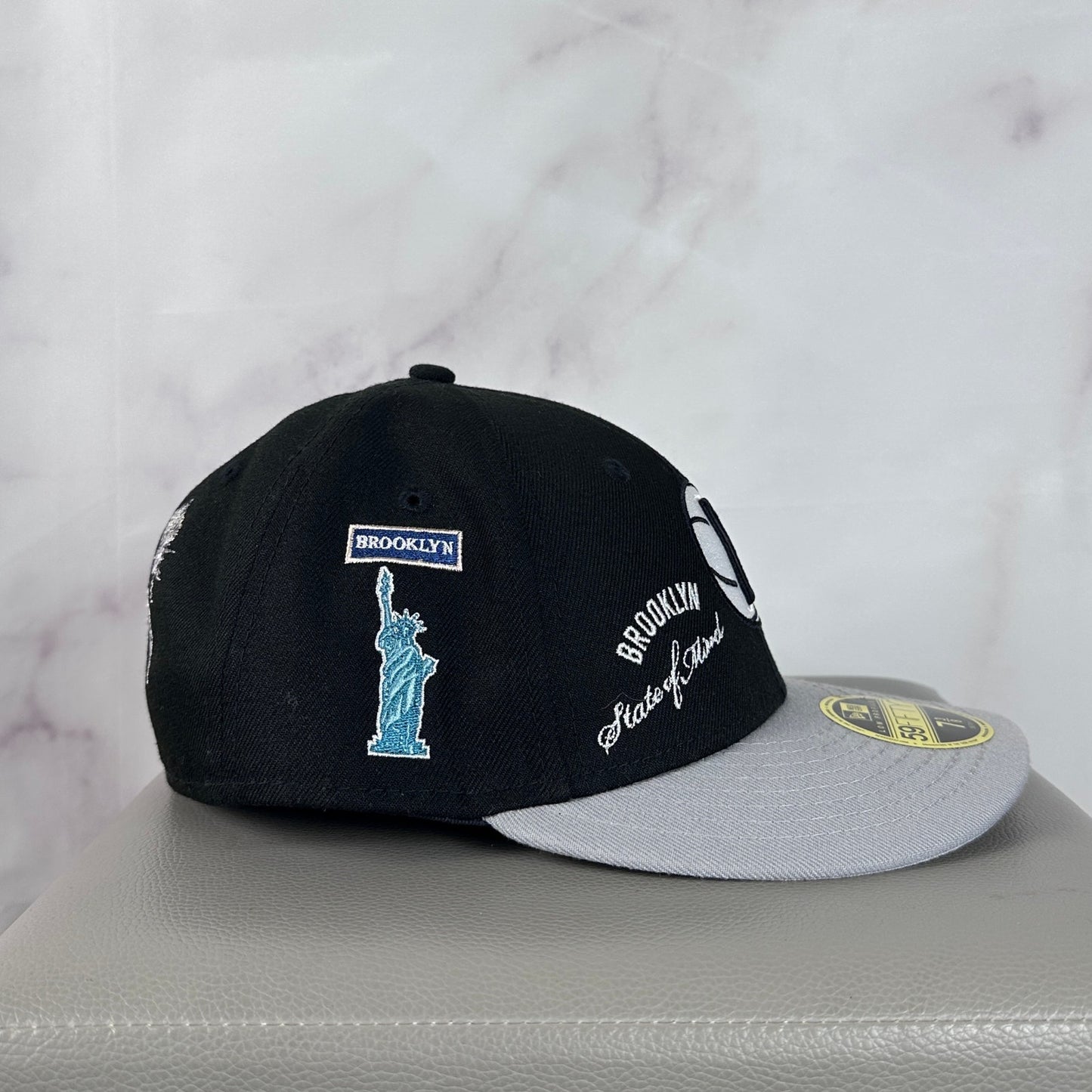 New Era x Staple Brooklyn Nets World Renown Black/Grey Fitted