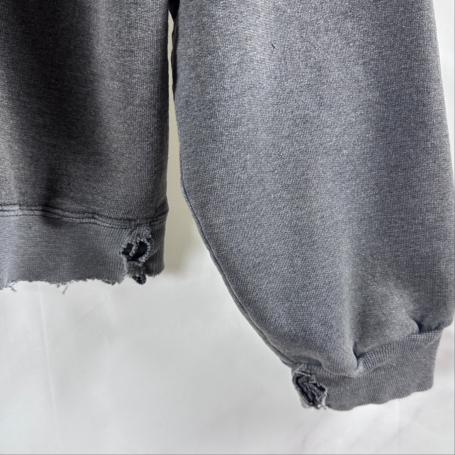 Vintage Distressed Champion Grey Crewneck