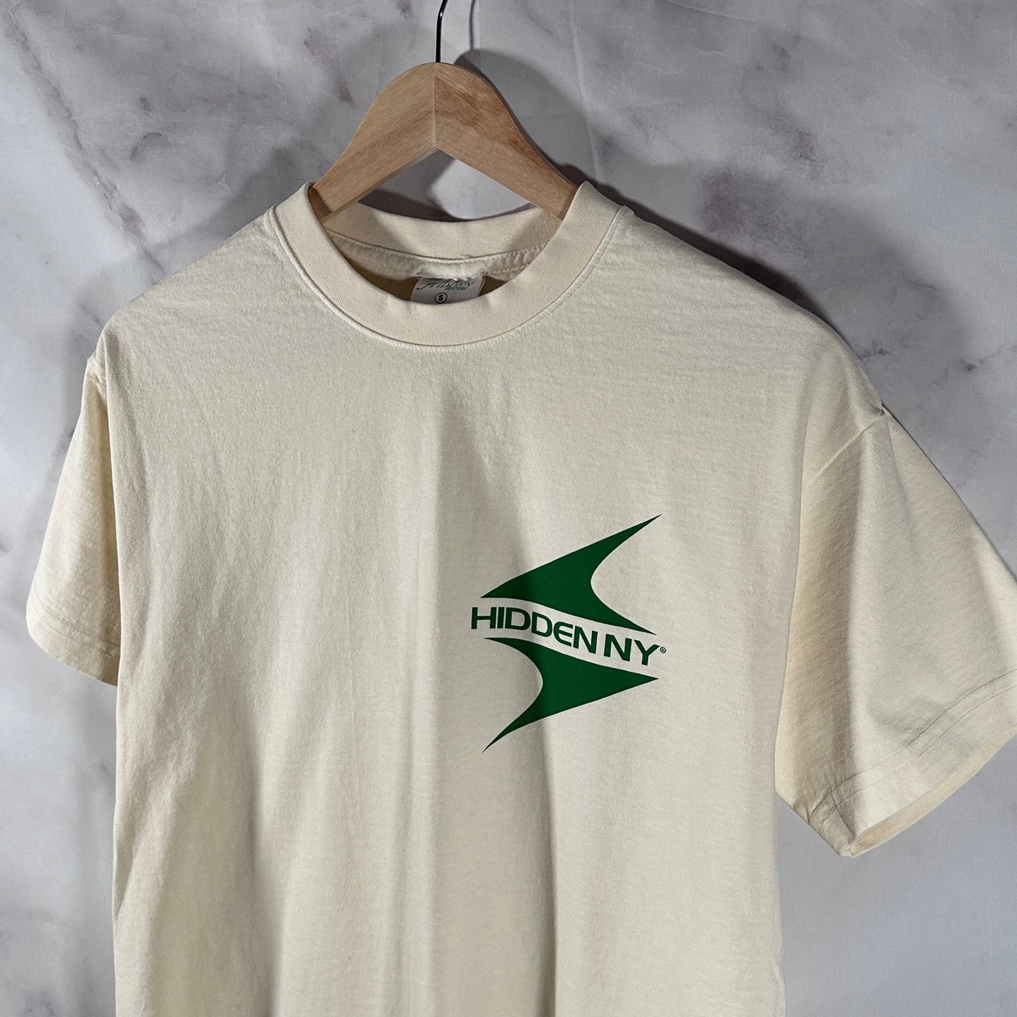 Hidden NY x Star Trak Cream Logo Tee