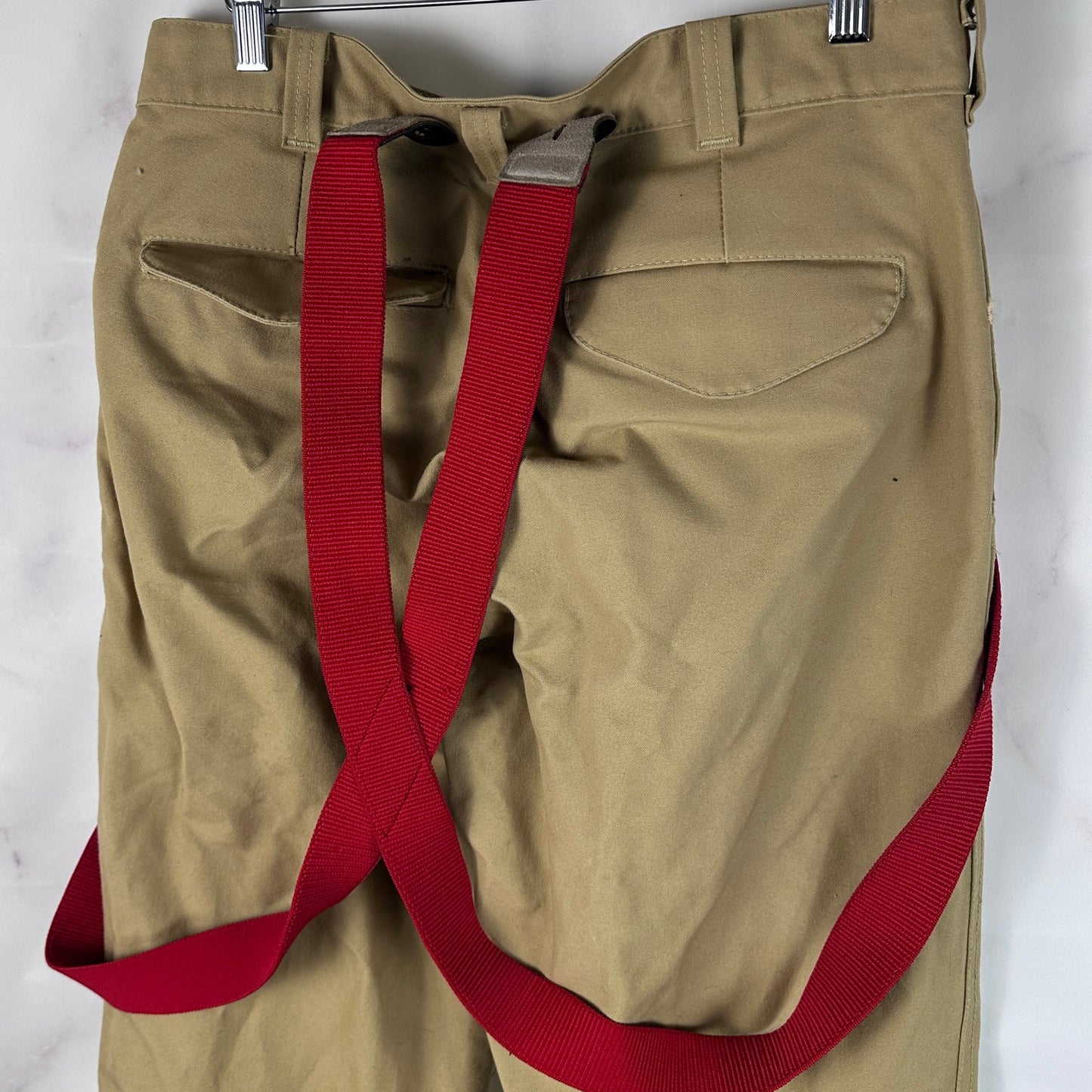 Vintage Filson Tin Cloth Hunting Pants & Suspenders