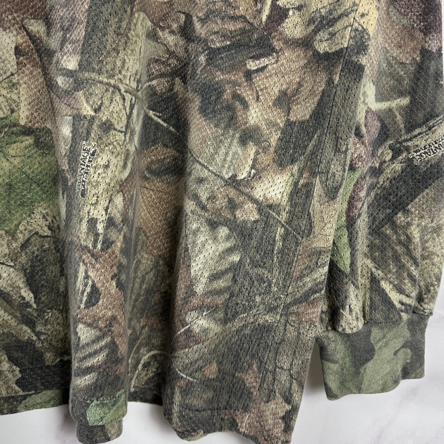 Vintage Camo Realtree Mesh Longsleeve
