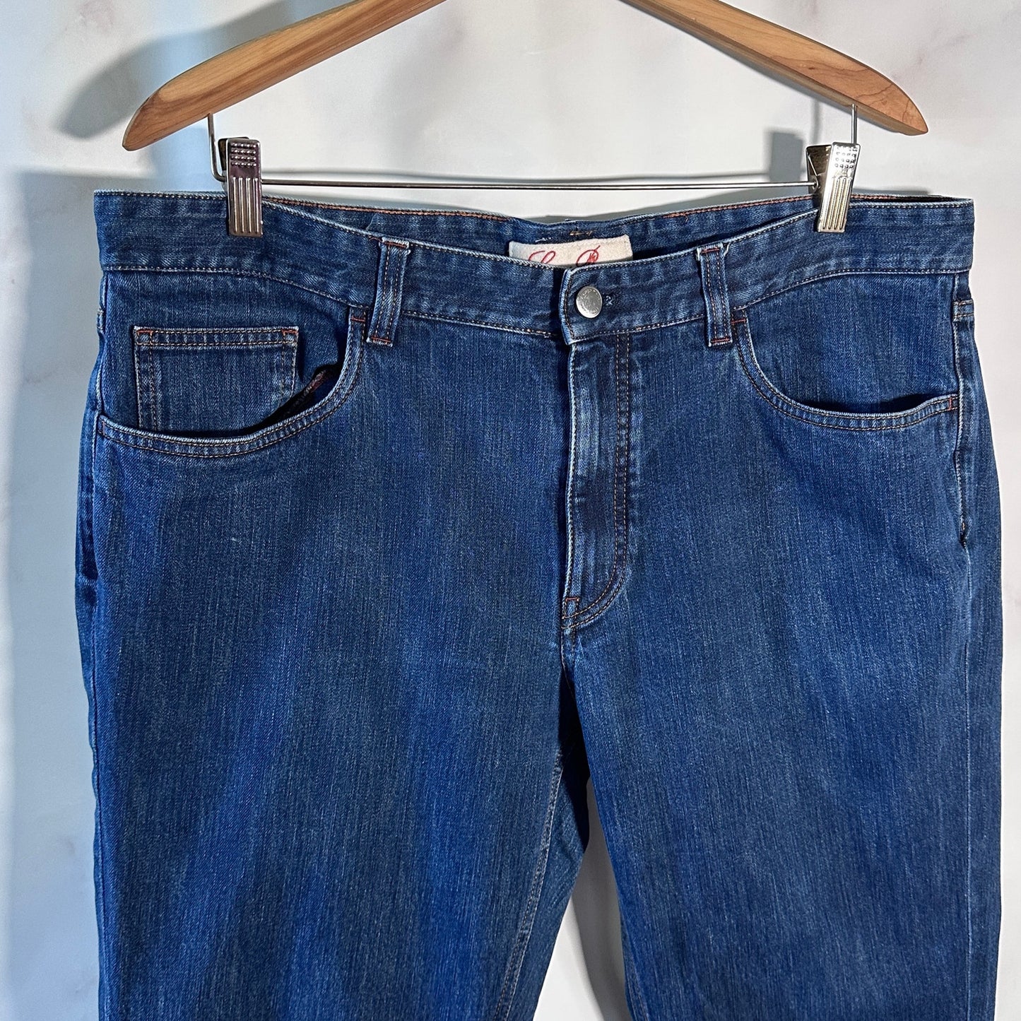 Loro Piana Blue Slim Denim Jeans