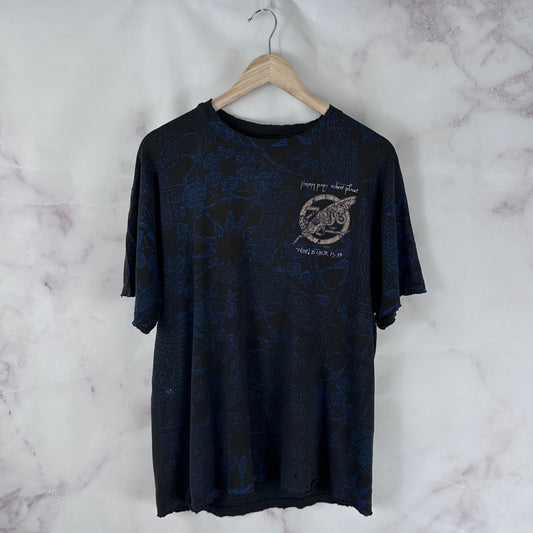 Jimmy Page Robert Plant 1995 World Tour All-Over Print Tee