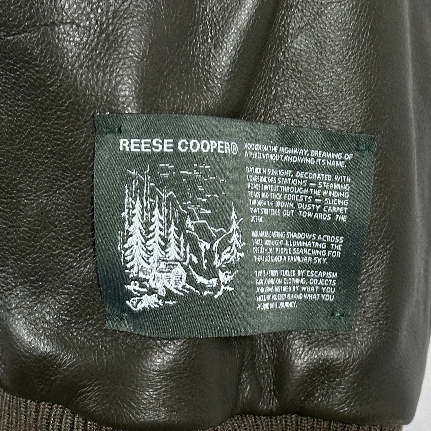 Reese Cooper F/W22 ‘Two Steps Forward’ Eagle Rock Varsity Jacket