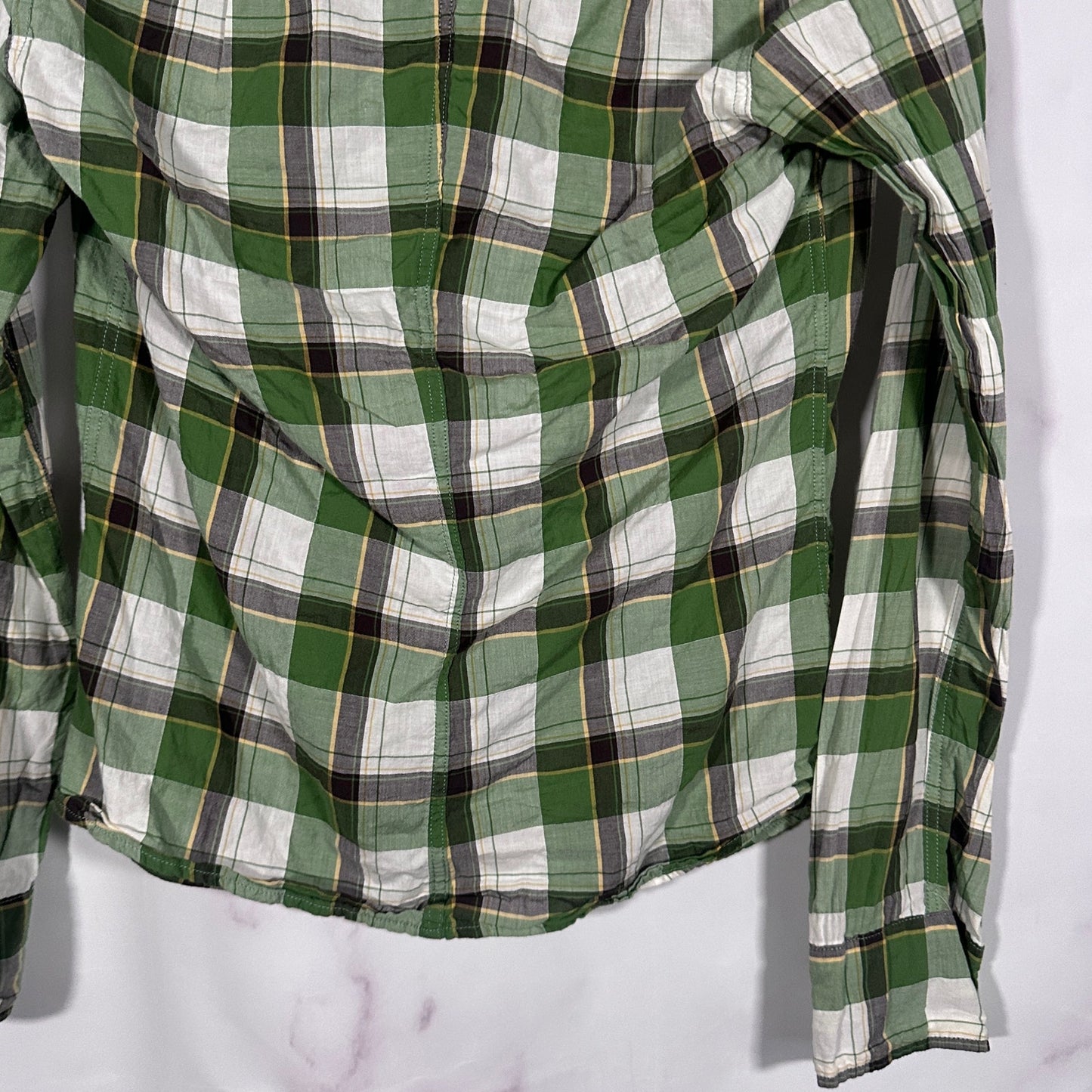 Hysteric Glamour Green/White Plaid Cherry Flannel