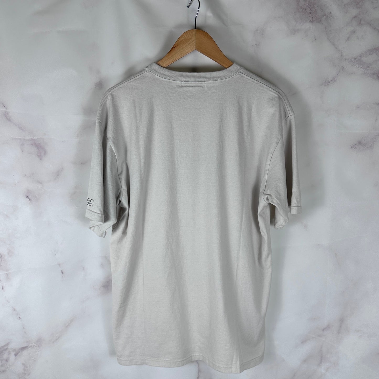 Undercover Robert Bosisio S/S25 White Patch Portrait Tee