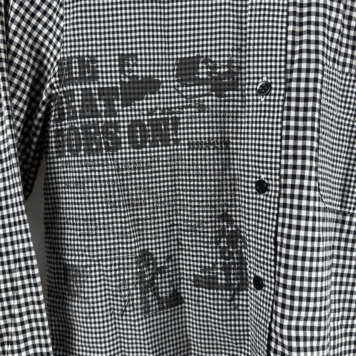 Hysteric Glamour ‘Destroy The Monster’ Print Button-Up Shirt