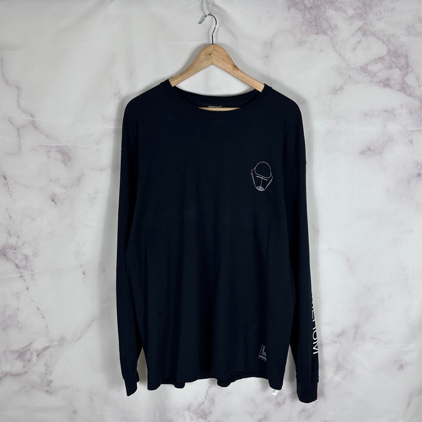 Undercover Underman Records Black Longsleeve Shirt