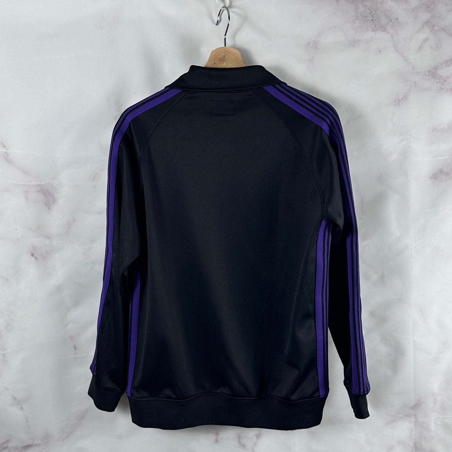 Needles Black/Purple Zip-Up Track Jacket