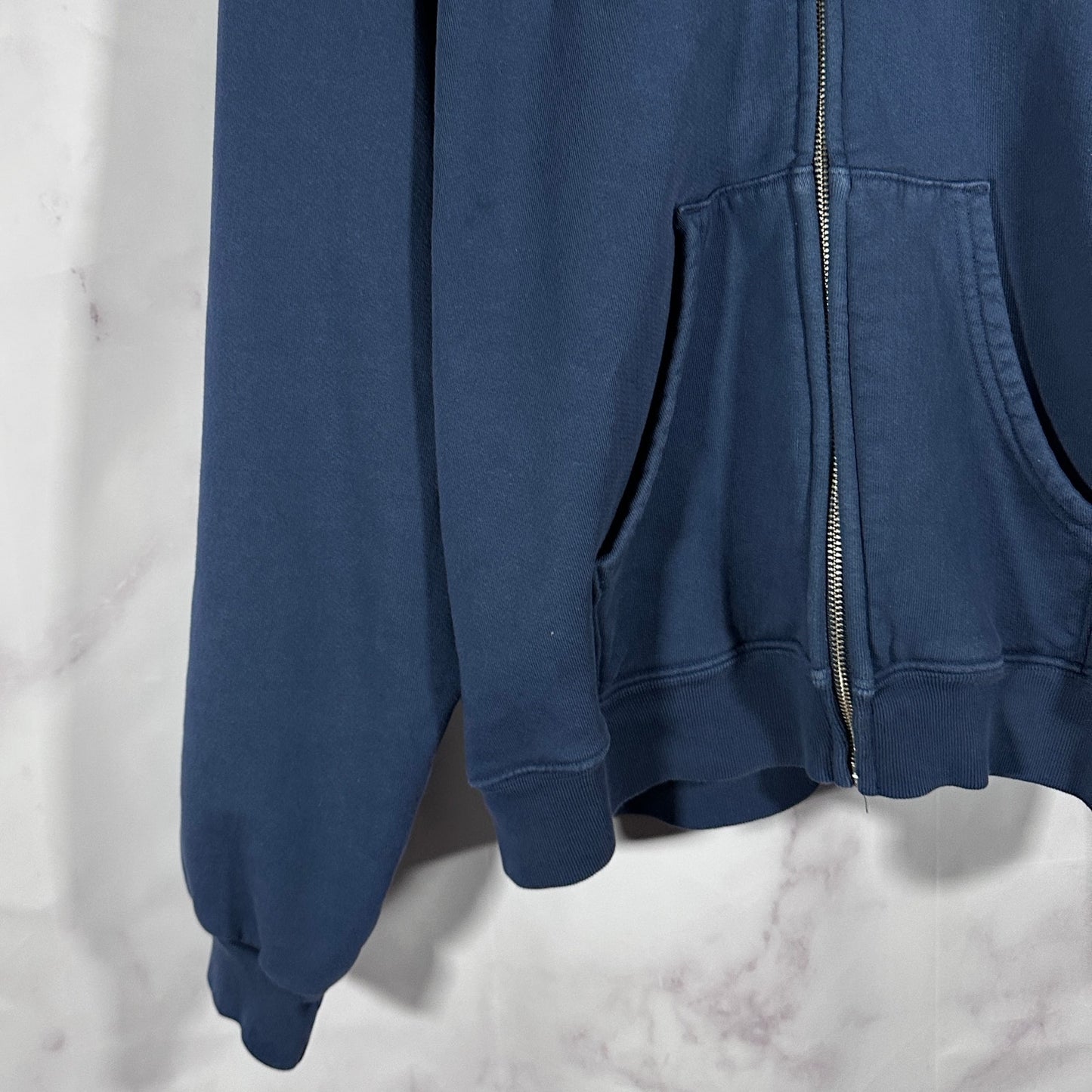 Akimbo Club x Tyrrell Winston NY Navy Zip-Up Hoodie