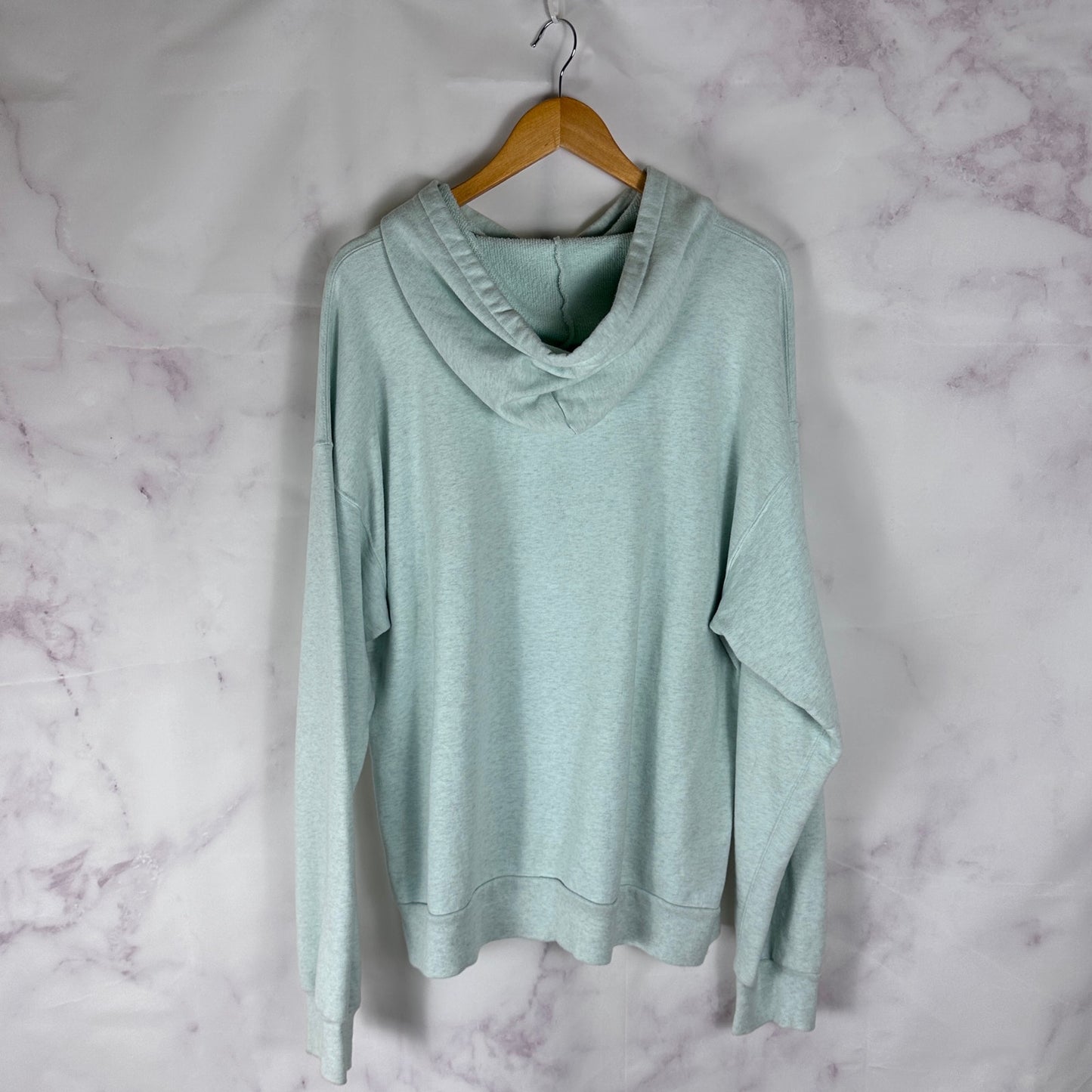 Unused Light Blue Layered Crewneck Hoodie