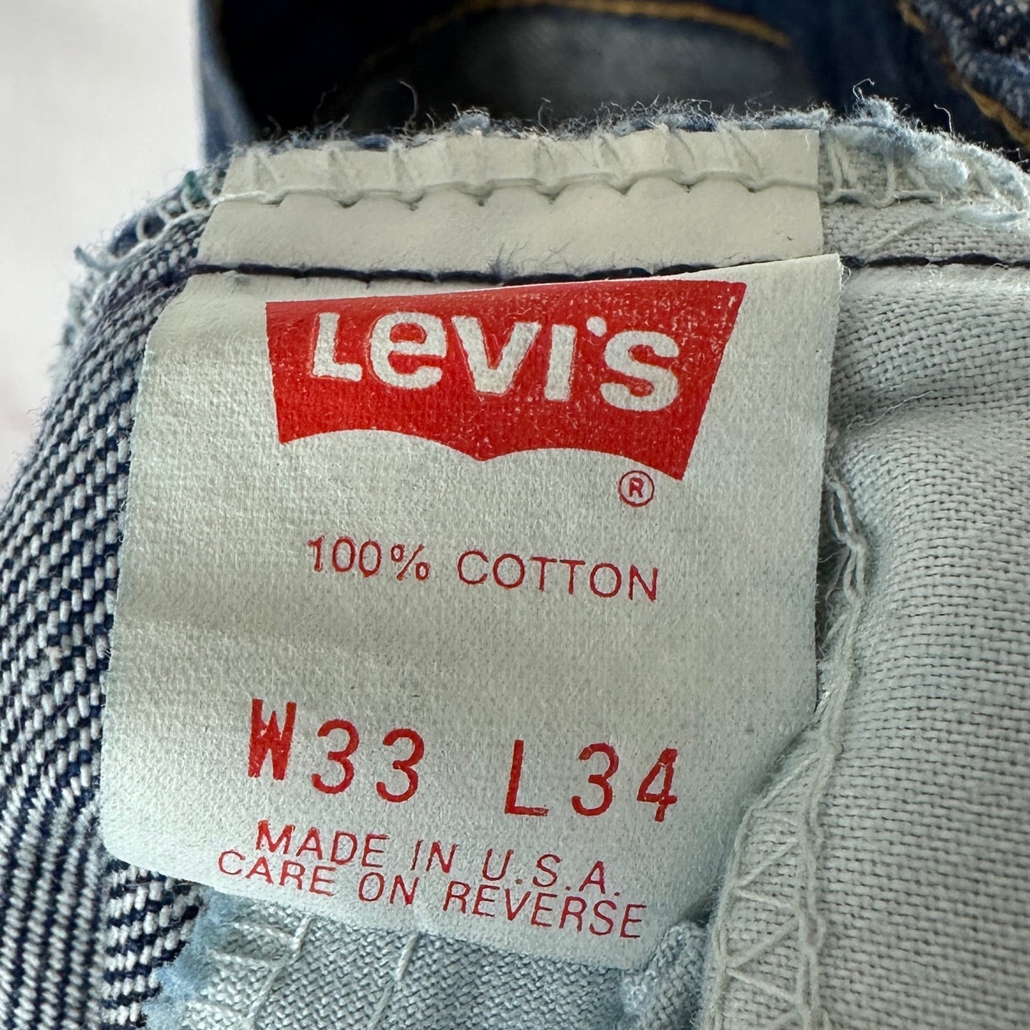 Levi’s Orange Tab 506 Deadstock Straight Cut
