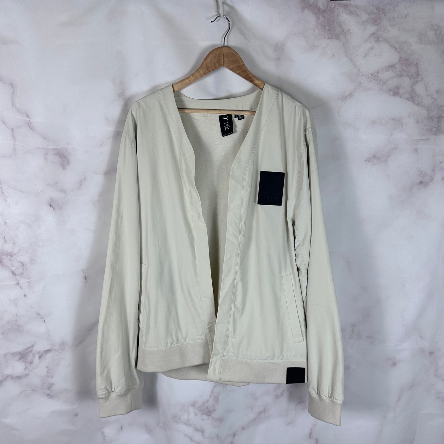 Puma x XO Cream Birch Bomber Cardigan