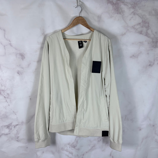 Puma x XO Cream Birch Bomber Cardigan