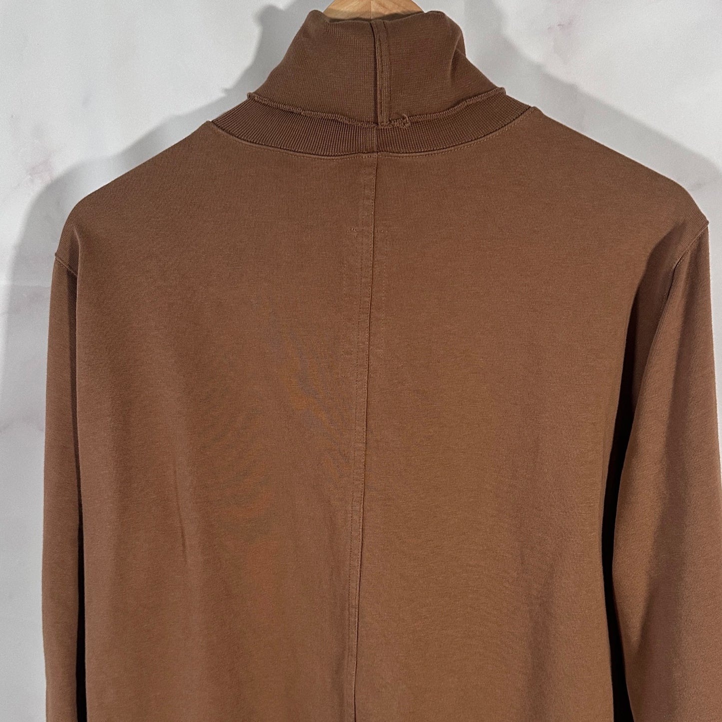 Rick Owens Gethsemane F/W21 Honey Turtleneck Longsleeve