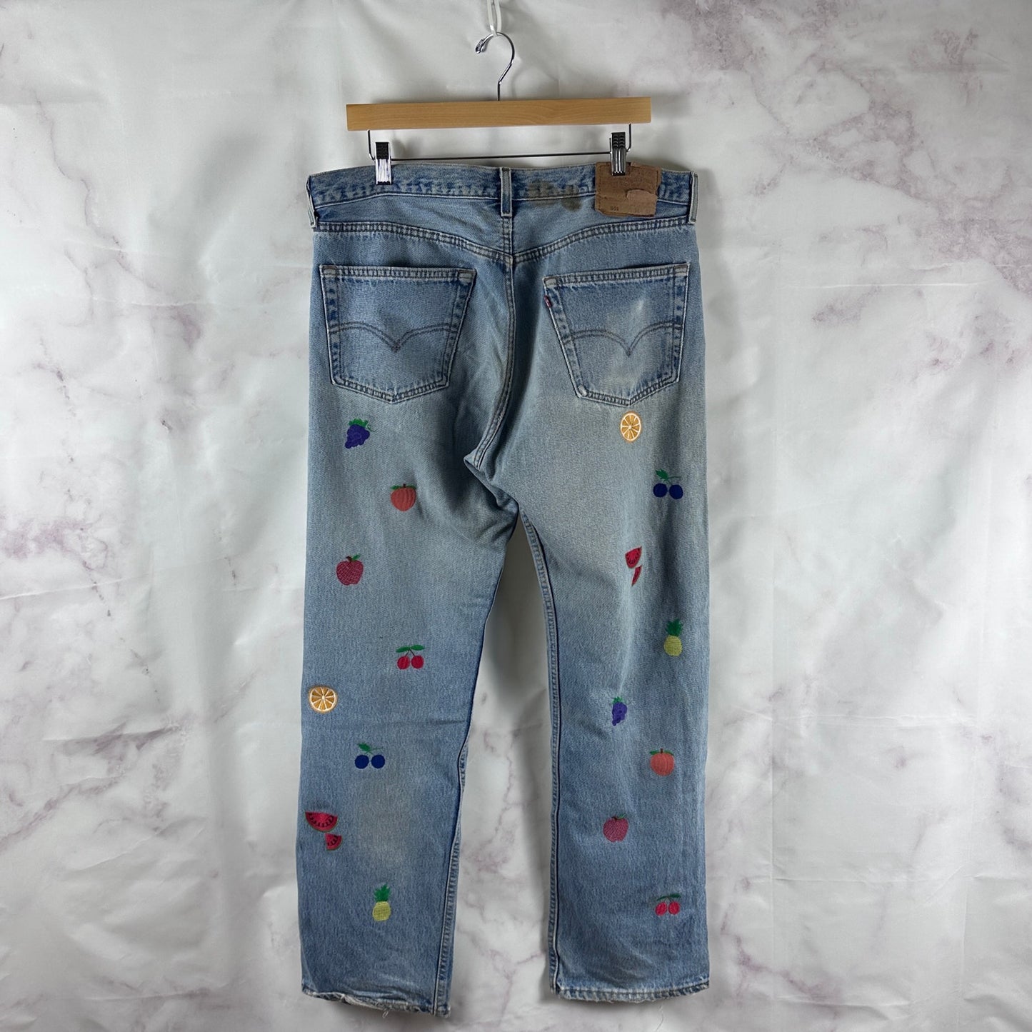 Sean Wotherspoon Vintage Reworked Levi's Fruit Denim