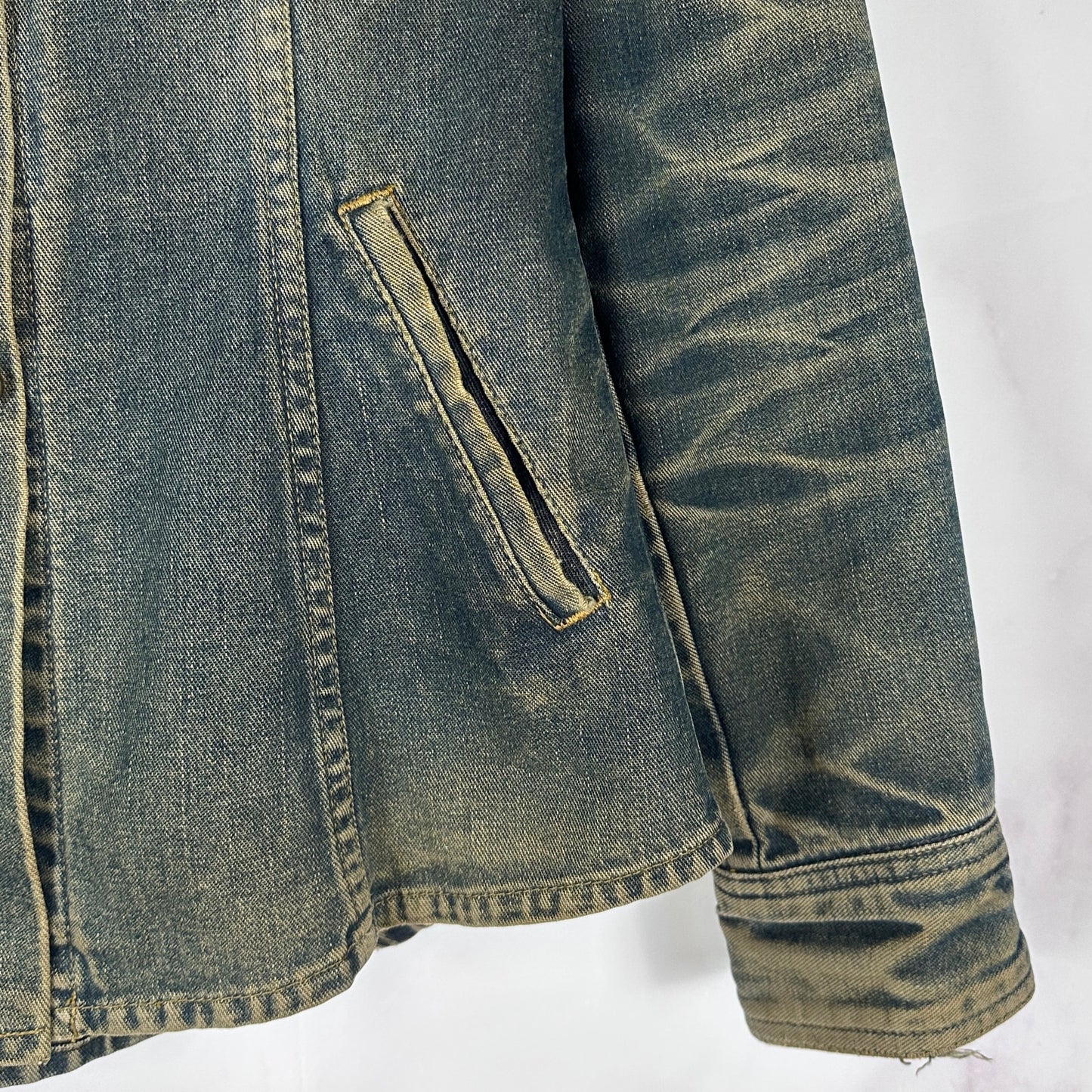 Isabel Marant Acid Wash Denim Jacket