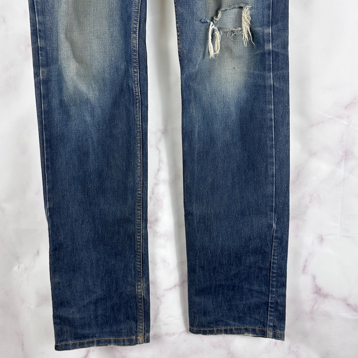 Givenchy Paris Distressed Denim