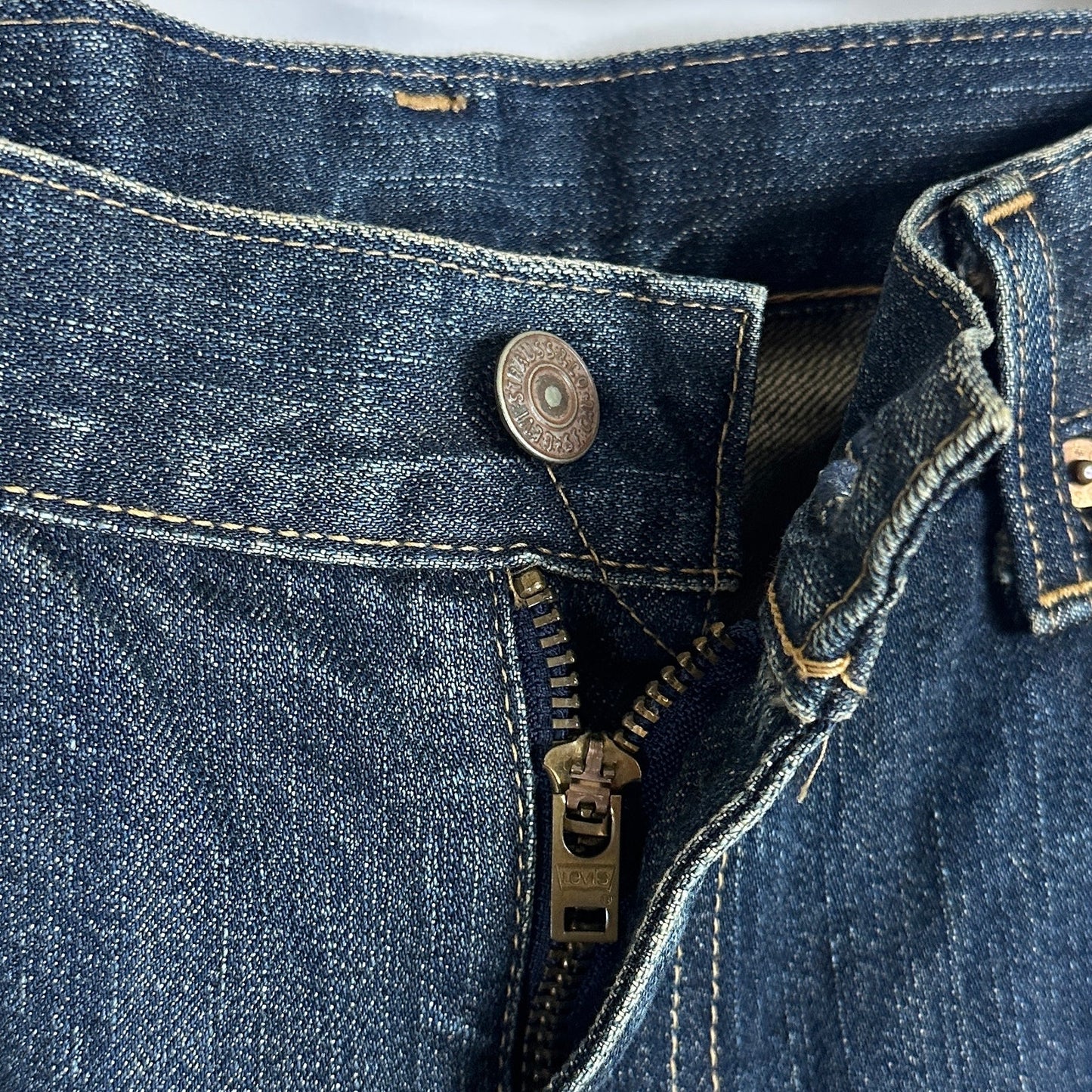 Levi’s Japan 505 Straight Blue Denim
