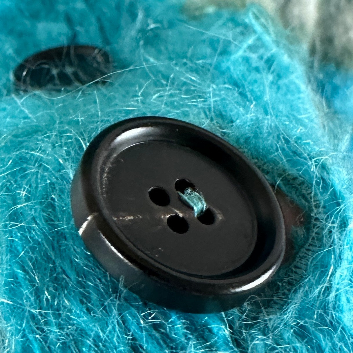 Marni Fuzzy Wuzzy Mohair Striped Cardigan