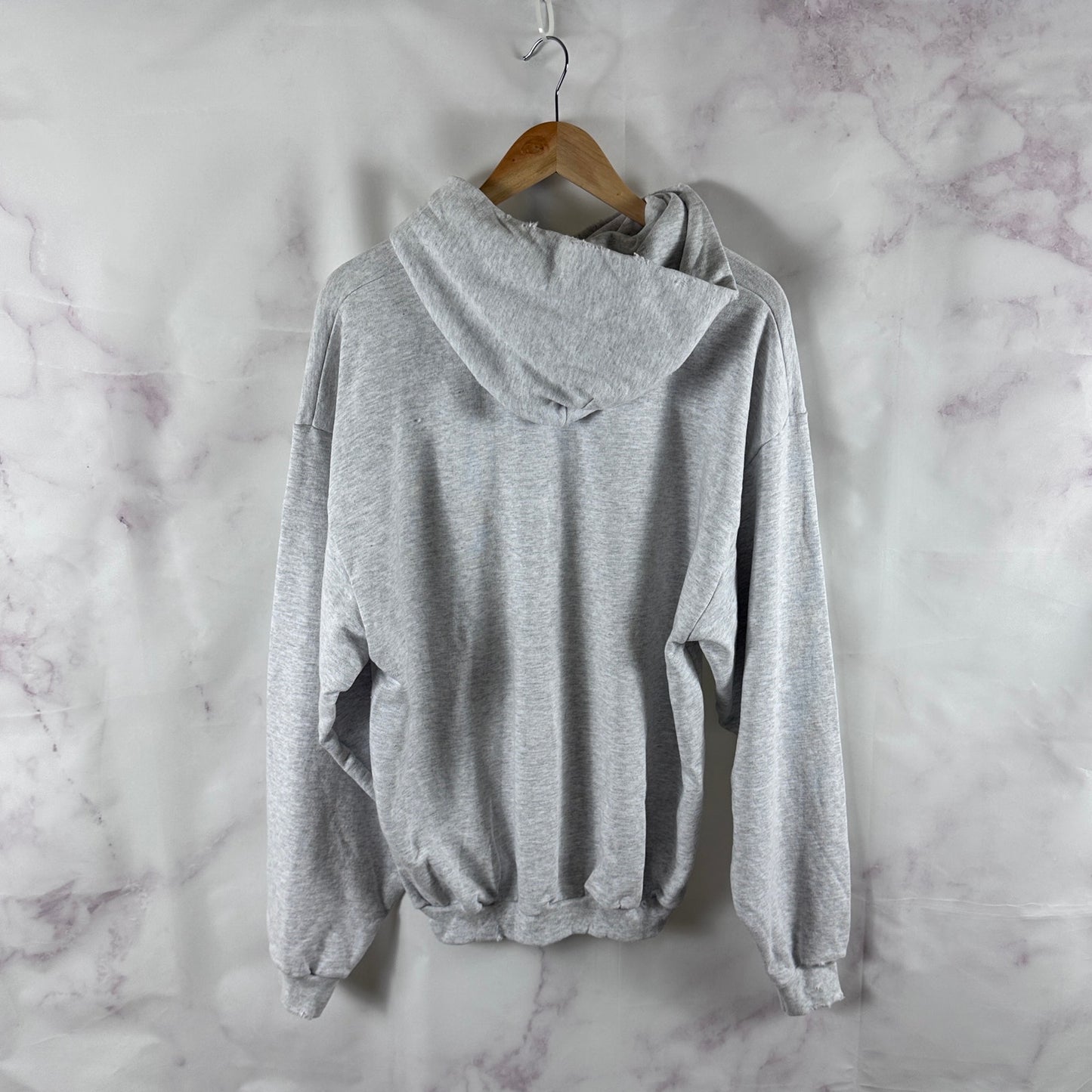 Yeezy x Gosha Rubchinsky 'Black Dogs' Grey Hoodie