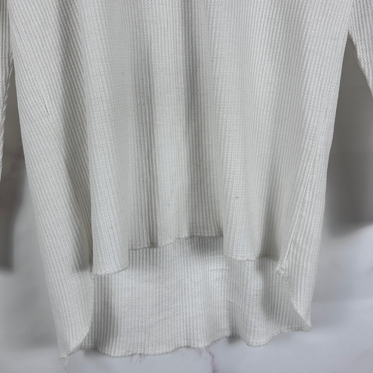 Vintage White Arctic Storm Thermal Longsleeve