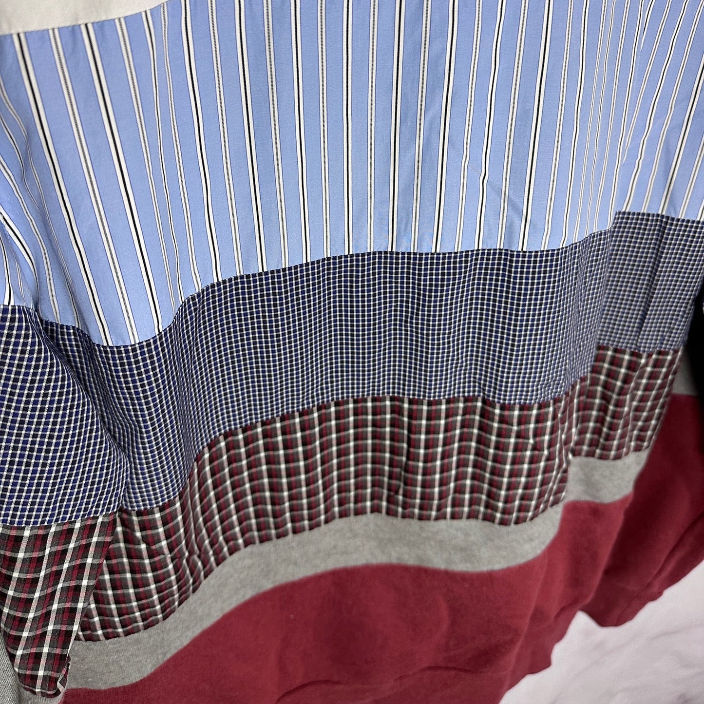 Kris Van Assche A/W13 Hybrid Color Block Longsleeve