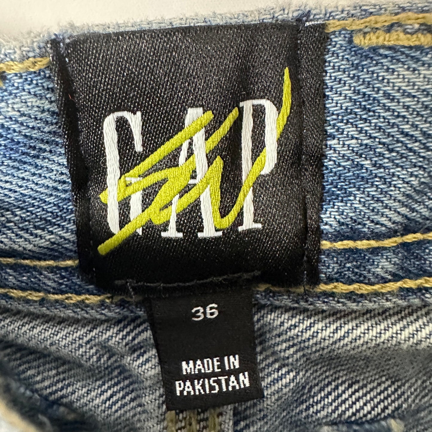 Sean Wotherspoon x Gap Boro Patchwork Baggy Denim Shorts