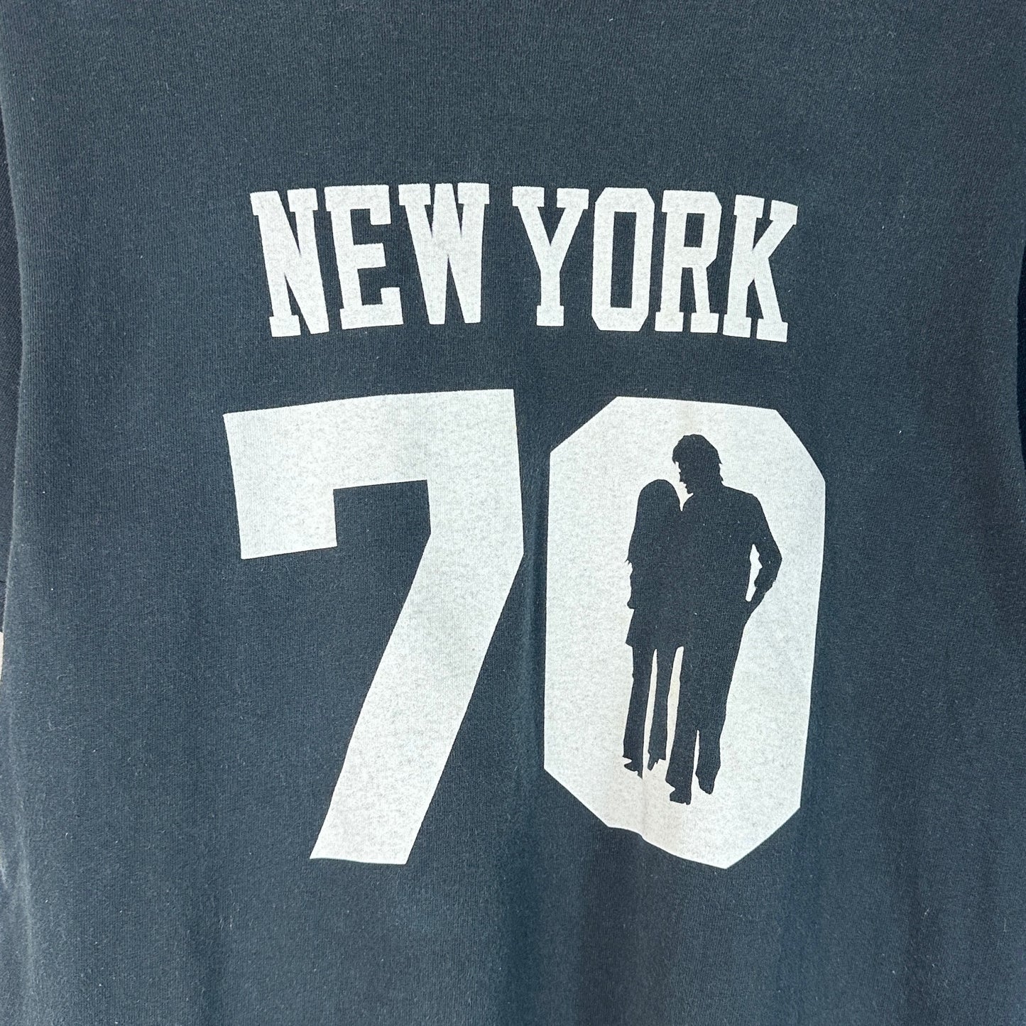 Nepenthes New York Black Print Tee