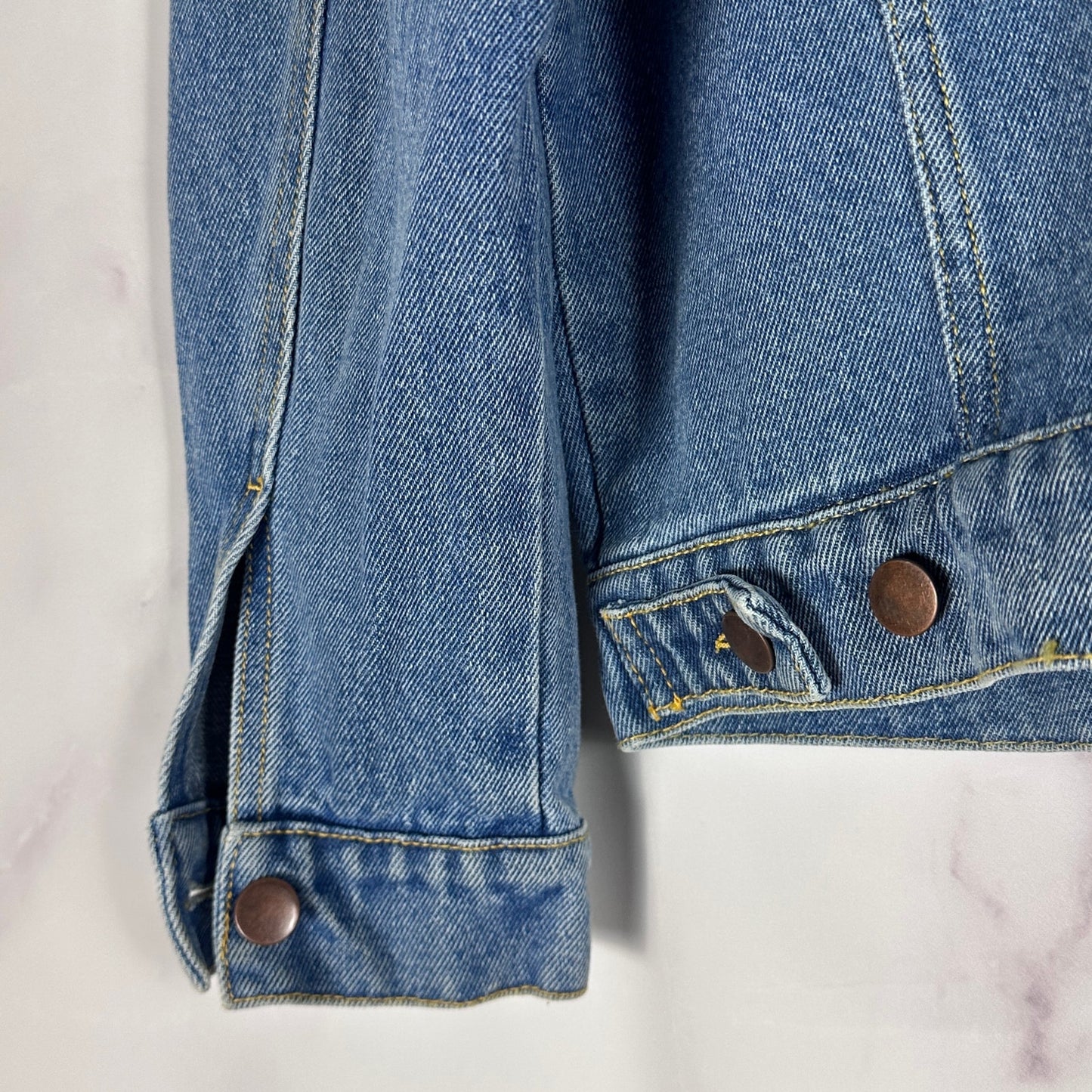 Paccbet RASSVET Embroidered Denim Trucker Jacket