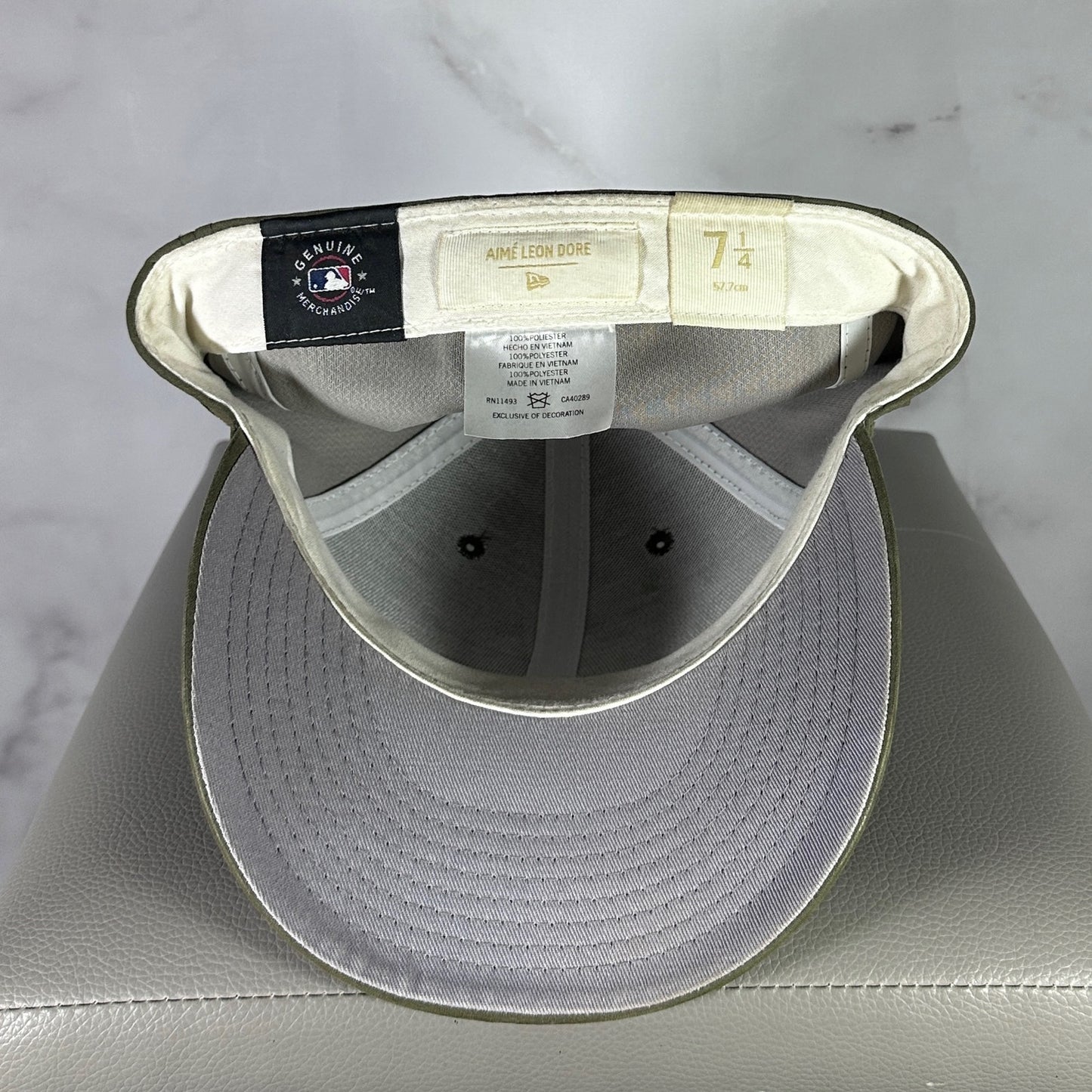 Aime Leon Dore x New York Yankees Olive Fitted Hat