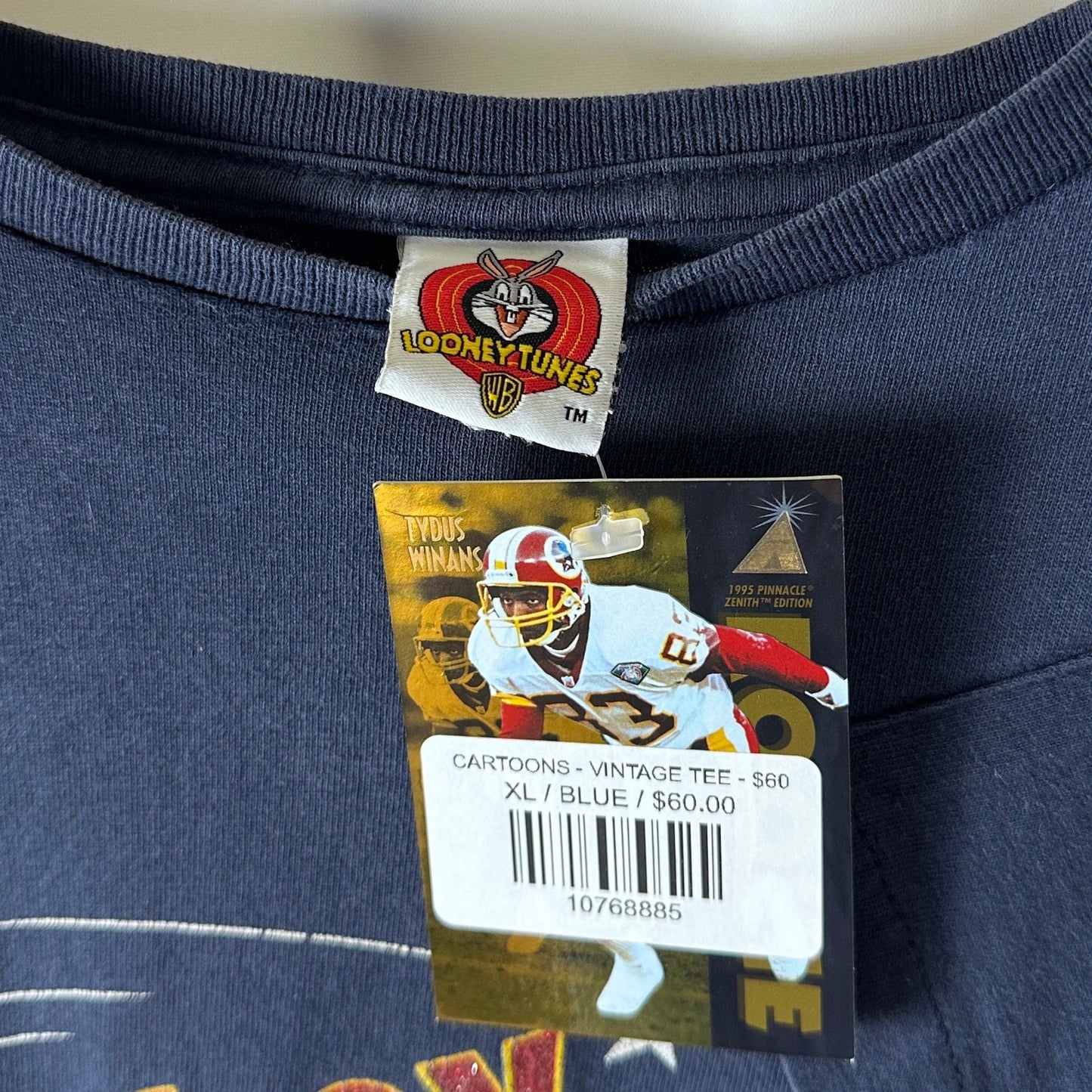 Vintage Looney Tunes Marvin Martian Graphic Print Tee
