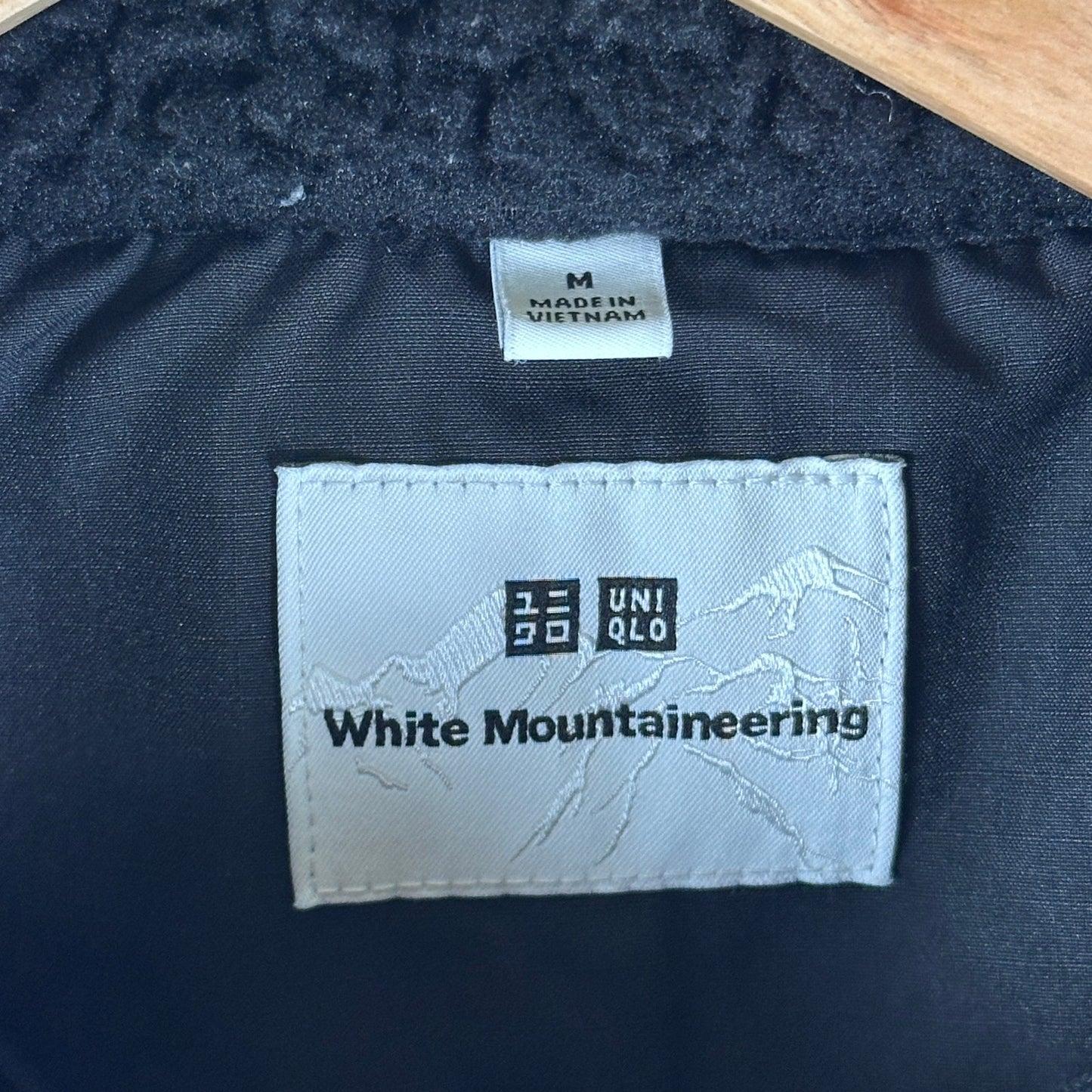 White Mountaineering x Uniqlo Black Fleece Jacket