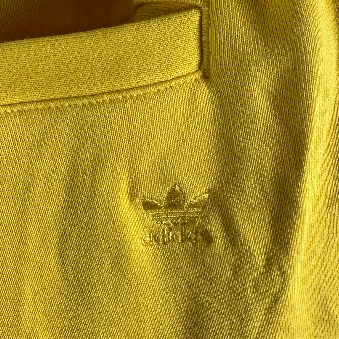 Adidas Humanrace Yellow Heavyweight Sweatpants