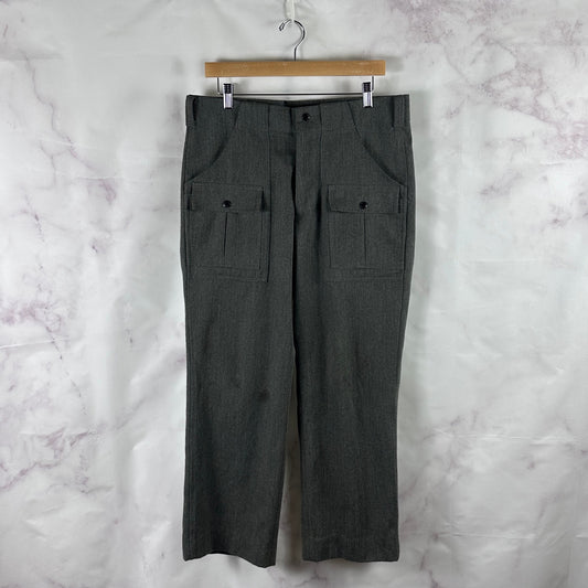 Vintage Filson Wool Whipcord Grey Cargo Pants
