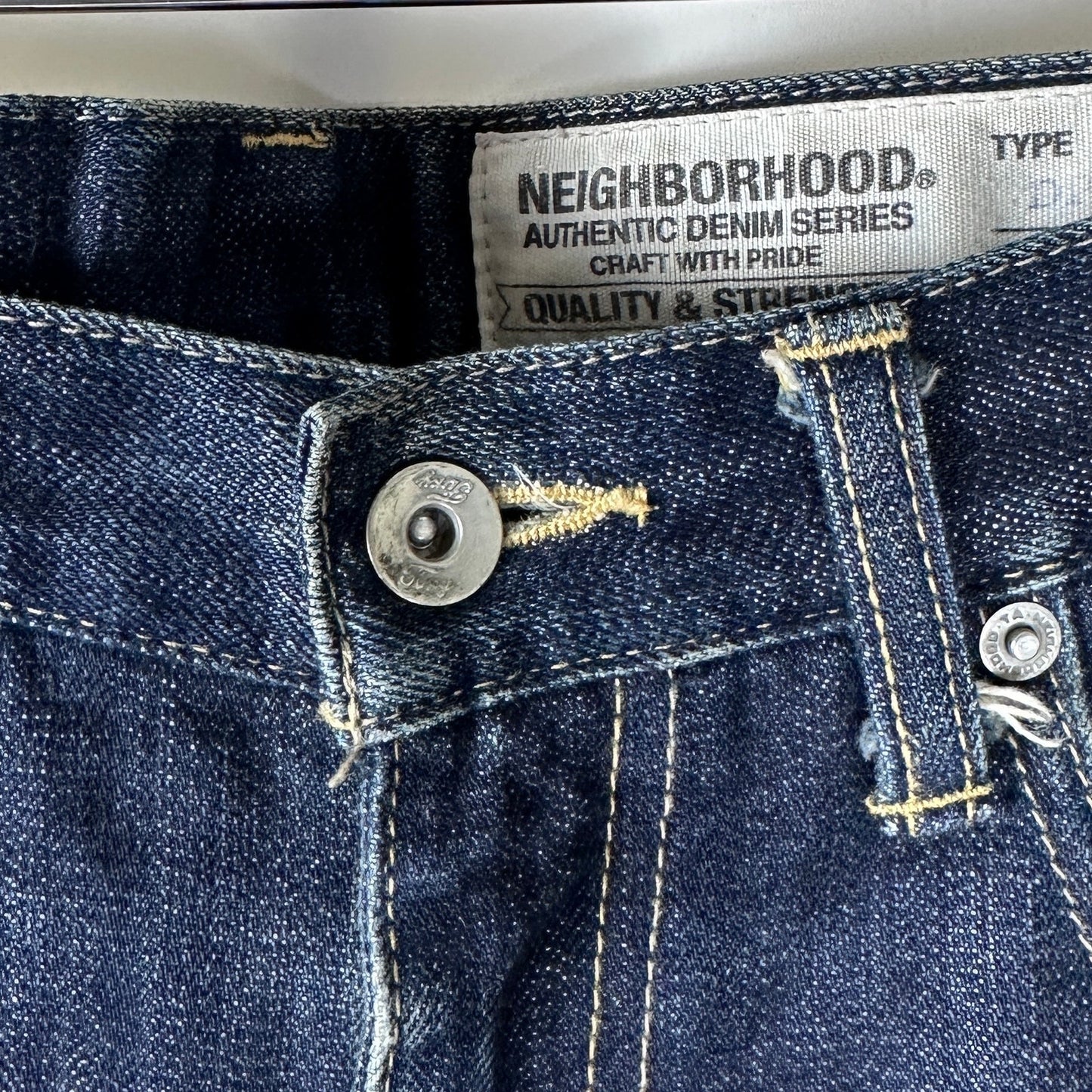 Neighborhood Rigid DP Mid 14oz Selvedge Denim