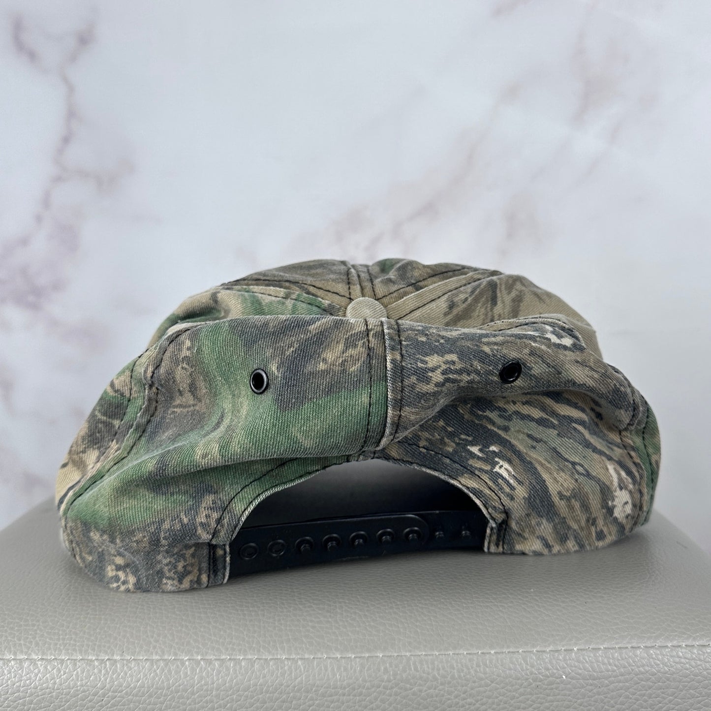 Vintage USA Made Tree Camo SnapBack Hat
