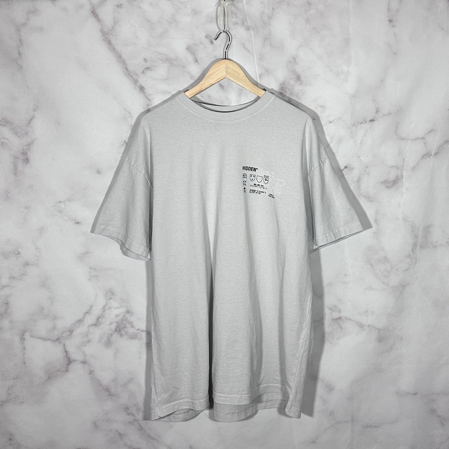 Hidden NY x Avirex Silver Graphic Tee
