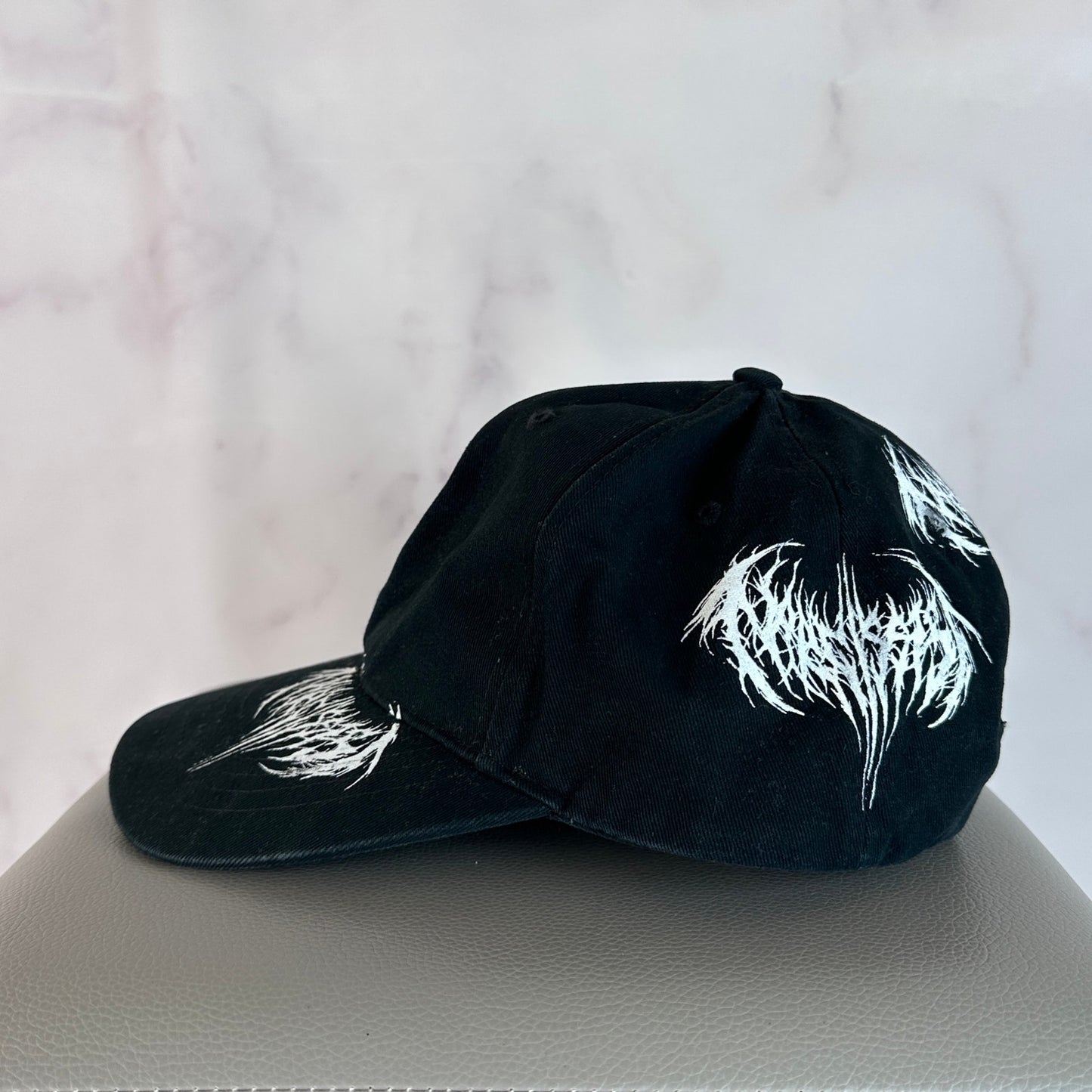 Playboi Carti Narcissist Hat Black/white