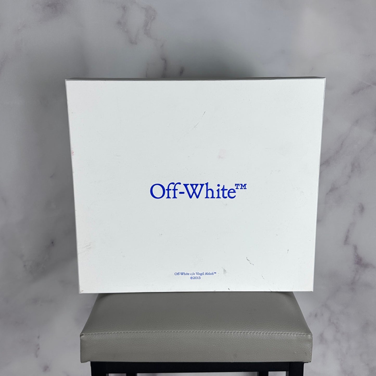 Off-White Out of Office Mid White/Navy Blue