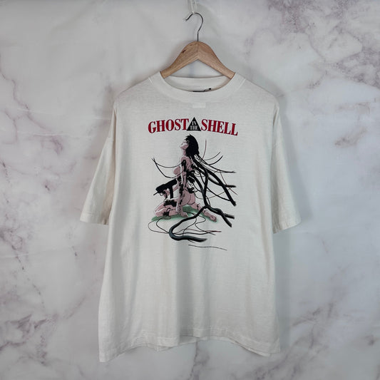 Saint Michael x Ghost in the Shell White Graphic Tee