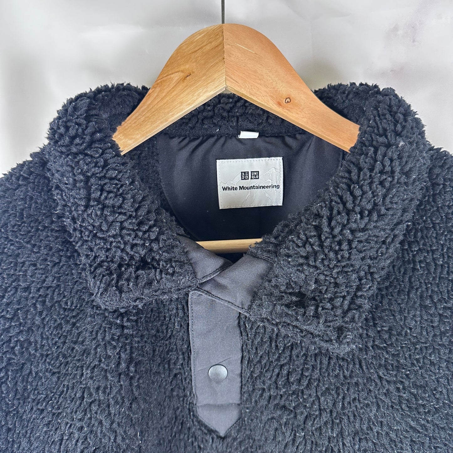 White Mountaineering x Uniqlo Black Fleece Jacket