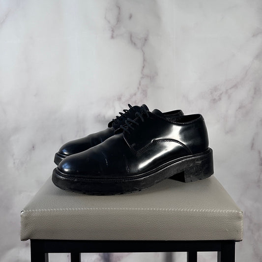 Maison Margiela MM6 Black Leather Derby