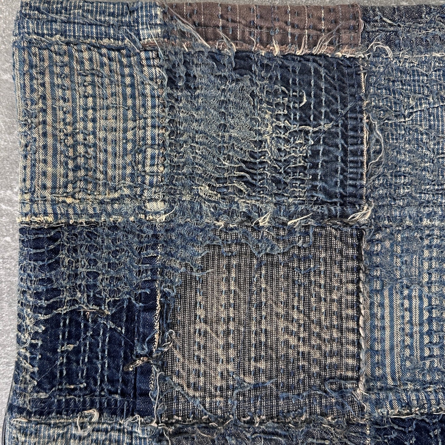 Kapital Kountry Boro Denim Pouch